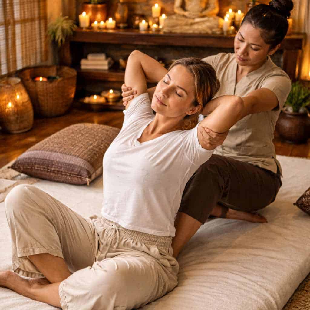 Deep tissue massage